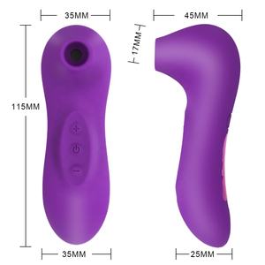 Mini Clit Sucker Vibrator Oral lecken Muschi Zunge Vibrierende Brustwarze Saugen Schlag Klitoris Stimulator Adult Female Sexspielzeug - Product Image 2