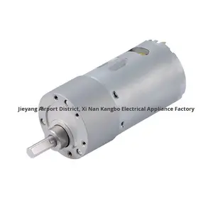 고토크 마이크로 <span class=keywords><strong>DC</strong></span> 속도 조절 모터 37-기어 박스 555/545 감소 모터 영구자석 브러시 정류 - Product Image 5