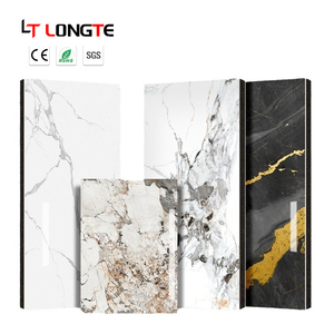 <span class=keywords><strong>Plaque</strong></span> de panneau mural en placage de bois co-extrudé en fibre de charbon de bambou, <span class=keywords><strong>imitation</strong></span> <span class=keywords><strong>marbre</strong></span>, cristal de carbone, 1,22 x 2,44 m - Product Image 1