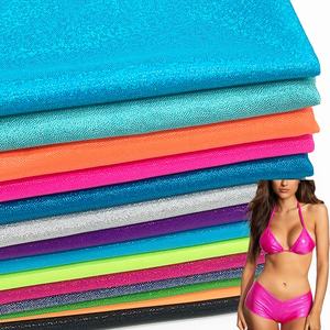 Tela Elástica de Nailon y Spandex con Brillo <span class=keywords><strong>M</strong></span>ístico, Holográfica, Reflectante y Metálica, Sin Pedido <span class=keywords><strong>M</strong></span>ínimo, para Trajes de Baño, Patinaje y Danza - Product Image 1