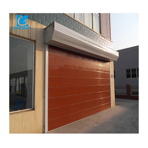 Porta Sezionale Automatica a Sospensione Superiore, Porta Sezionale a Sospensione Superiore su Misura, Porta a Sollevamento Verticale in Acciaio per Baia di Carico Industriale - Product Image 3