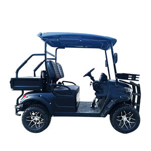 Voiturette de golf électrique monoplace avec toit, mini-voiturette de chasse pour adulte, modèle 2026, moteur 3500W, charge utile 500kg, vitesse 30-50km/h - Product Image 4