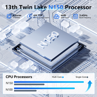 SOAYAN 2026 Mini PC Intel N95 12 Go de RAM DDR5 avec Windows 11 Pro, appareil de bureau portable pour la maison et les entreprises