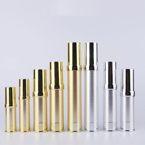 15ml 30ml 50ml Gold <strong>Pink</strong> Silver Glitter Plastic Recyclable Airless Vacuum Bottles Luxury Emulsion Lotion Fragrance Perfume <strong>Spray</strong> - Product Image 3