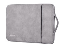 2025 haute qualité PU solide cuir fermeture éclair porte-documents sac de transport pour Macbook ordinateurs portables housse tablette ordinateur sac