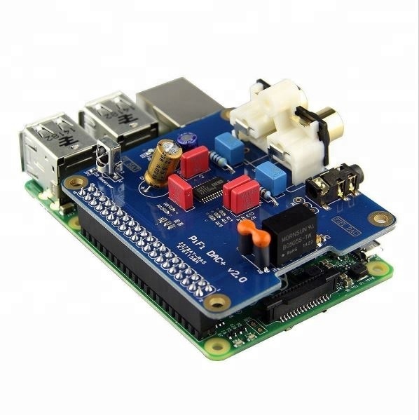 HIFI Digi DAC+ HIFI DAC PCM5122 Sound Card Module I2S Port for Raspberry Pi 3 / 2 Model B B+ Audio Card Pinboard V2.0 Board