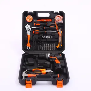 92pcs Special New Product Best Small Skil Site 12v Two Speed Brushless Power Rechargeable Cordless Drill Tool Set