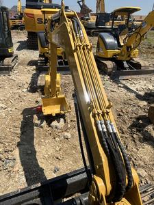 Mini-excavatrice d'occasion de 3 tonnes Cat 303 en stock, machine de terrassement de haute qualité d'occasion, cabine ouverte - Product Image 6