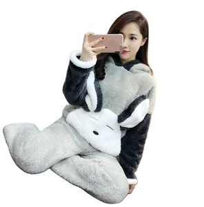 Set di pigiami da <span class=keywords><strong>donna</strong></span> invernali Ecoealson pigiami alla moda con <span class=keywords><strong>animali</strong></span> <span class=keywords><strong>pigiama</strong></span> due pezzi - Product Image 1