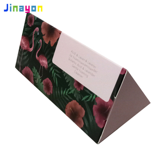 Jinayon New Custom Made Triangle Gift Box for <span class=keywords><strong>Cosmetics</strong></span> Packaging Customized Shape - Product Image 1