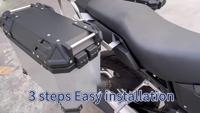 Support universel pour sacoches latérales de moto, porte-bagages arrière, support de fixation pour accessoires de moto