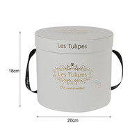 Boîte cylindrique en carton kraft biodégradable écologique de qualité alimentaire avec logo personnalisé, vide, ronde, avec corde