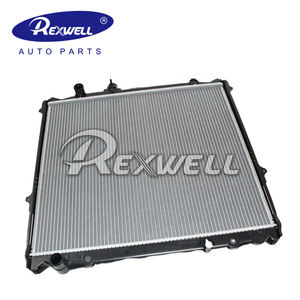 Preço de Fabricante Guangzhou Peça Automotiva Radiador de Arrefecimento de Alumínio para Toyota Land Cruiser Prado Hilux 16400-5B420 - Product Image 2