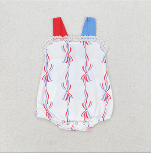 Baby Girls 4th Of July Bows Sibling Rompers Dresses <b>Clothes</b> Sets - Product Image 4