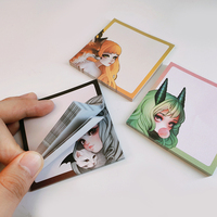 Custom Logo 3d Siliconen Kunst Fantasy Castle Design Diy Sticky Note Memo Pads Met Magnetische Functie Voor Fruit Groenten