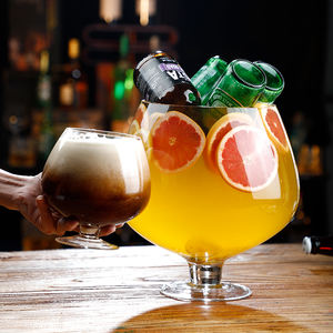 Ly bia cổ điển trong suốt cỡ lớn đặc biệt, bể cá cỡ lớn, ly rượu vang đỏ khổng lồ, ly rượu mạnh - Product Image 5