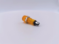 Lampe indicatrice d'équipement Yongxing série ZD 7 mm noire 120 V 8 mm avec fils Fabrication de lampes indicatrices