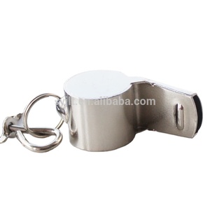 <span class=keywords><strong>Apito</strong></span> sifflet de survie d'urgence argent sifflet en métal bon marché en vrac emballé - Product Image 4