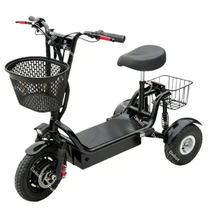 Mini scooter électrique pliable à corps ouvert pour adultes, déplacements professionnels, <span class=keywords><strong>tout</strong></span>-<span class=keywords><strong>terrain</strong></span>, 3 roues, longue autonomie, petit <span class=keywords><strong>tricycle</strong></span> pour personnes âgées - Product Image 2