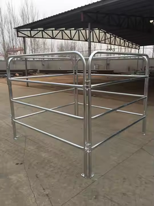 Paneles de valla de patio de corral de ovejas de ganado de metal galvanizado en caliente fáciles de instalar para enrejado y puertas - Product Image 5