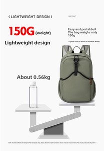 Sac à dos pliable ultraléger, imperméable, pliable, pour voyages, <span class=keywords><strong>randonnée</strong></span>, camping, hommes et femmes - Product Image 2