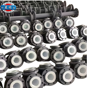 Высококачественные фитинги с футеровкой PFA: отводы 45/90 градусов, тройники, фланцы из нержавеющей стали, круглые фланцы по заводской цене - Product Image 5