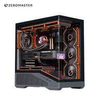 Zeromaster OEM Gaming PC Case ATX Mid Tower Tempered Glass RGB Computer Chassis Manufacturer