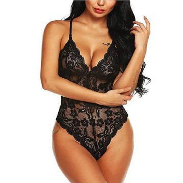 New Style Fashion Design Bodysuit Lingerie Transparent Lace Bodysuits