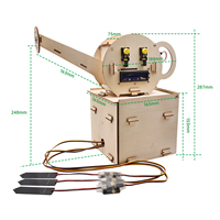 Kit de démarrage de projets de programmation STEM Keyestudio, système d'arrosage automatique des fleurs en bois, kit d'apprentissage pour Arduino