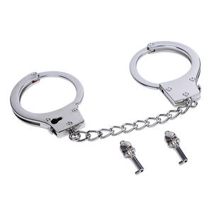 SM Sex Toys: Manette in Acciaio Inossidabile Argento, Oro Rosa e Nero, Bracciale in Lega per Coppie - Gioco <span class=keywords><strong>di</strong></span> Discipline Sessuale - Product Image 1