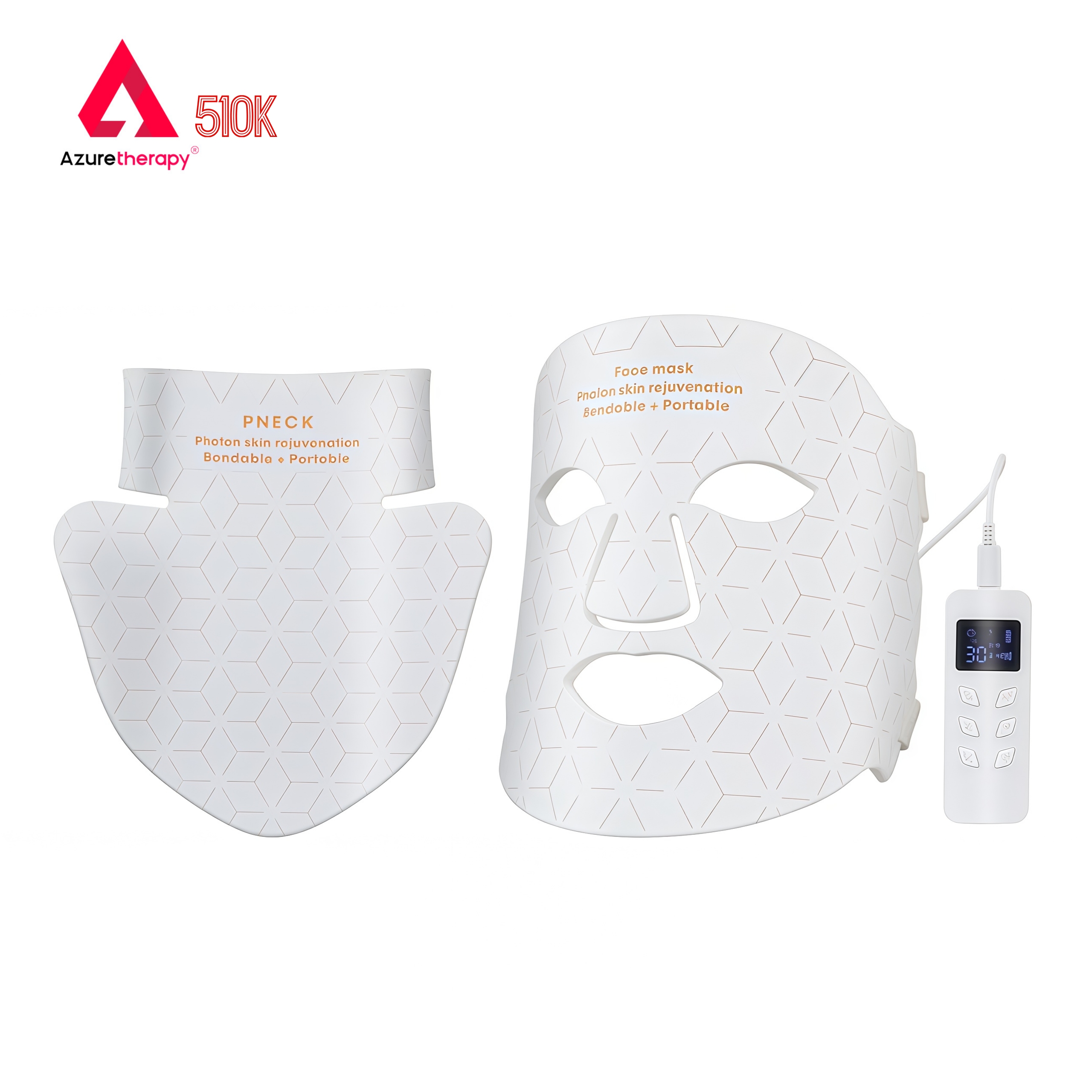 White Mask + Neck