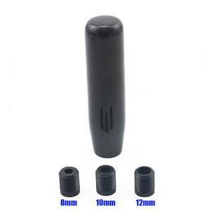Auso-Racing Carbon Fiber <b>Shift</b> <b>Knob</b> 13cm Universal Lightweight Car Gear <b>Knob</b> - Product Image 3