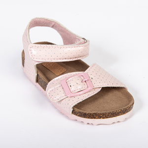 Sandali in sughero per bambini estivi nuovi arrivi sandali da ragazza alla moda <span class=keywords><strong>scarpe</strong></span> da spiaggia - Product Image 1