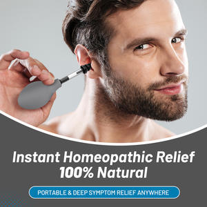 Outil manuel personnalisé d'usine pour soulager la pression des oreilles, dispositif de massage auriculaire en silicone, soins de santé à domicile, réducteur de pression portable - Product Image 4