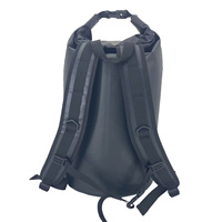 Bolsa impermeable de PVC para deportes al aire libre, saco seco de 30L con logotipo personalizado, para playa
