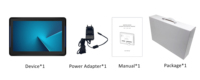 Último Android 14 OS RK3576 CPU Montaje en pared 10,1 "Industrial Android Tablet PC Señalización digital