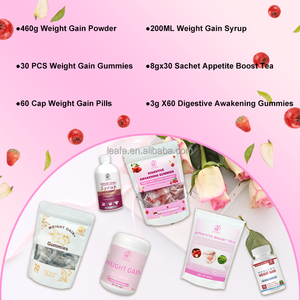 Set de Aumento de Peso de Marca Privada, Suplementos para Aumentar el Apetito, Cápsulas, Polvo, Jarabe y Gomitas para Aumentar de Peso - Product Image 5