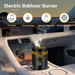 APP ile yüksek kaliteli arapça elektrikli tütsü brülör kuran hoparlör fabrika toptan tütsü brülör Censer - Product Image 3
