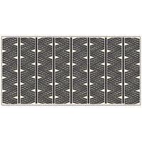 Alfombra Geométrica Marroquí de Imitación de Cachemira, Resistente a las Manchas, Fácil de Cuidar, para Sala de Estar y Dormitorio
