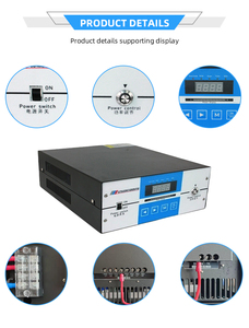 Máy phát siêu âm công nghiệp 17-<span class=keywords><strong>200KHz</strong></span> quét Bộ điều khiển làm sạch siêu âm tùy chỉnh 600W đến 1500W - Product Image 2