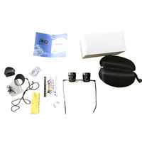 Binoculares Portátiles HD 3x34, Lentes Ultraligeras, Telescopios para Observación de Aves, Pesca, Conciertos de Ópera