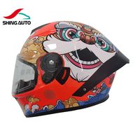 Casques de moto pour adultes, casque intégral avec homologation DOT