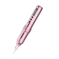 Stylo de machine PMU sans fil Biomaser U1 Pro, appareil de tatouage et de microblading ergonomique et léger, course réglable et écran HD
