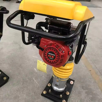 PME-RM80 Compacte, Compacteuse Vibrante Industrielle à Essence et Électrique pour la Construction