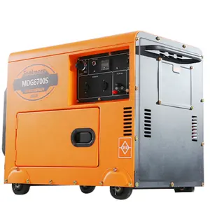 Factory price diesel generator 5kva portable silent diesel generator with electric start