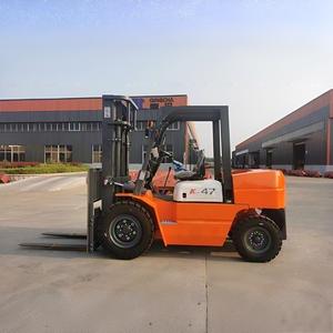 Chariot élévateur électrique à <span class=keywords><strong>4</strong></span> roues, 2 tonnes, 3 tonnes, chariot élévateur à batterie au lithium avec déplaceur latéral pour utilisation en usine - Product Image 3