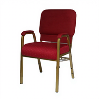 Sillas de Púlpito Metálicas Importadas de Estilo Moderno, Apilables, Muebles de Teatro para Pastor, para Uso en el Hogar y Hoteles