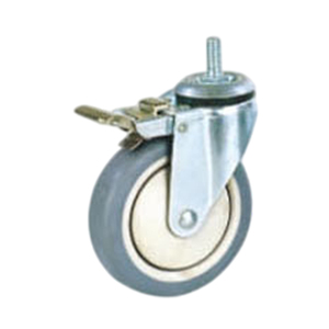 Rueda giratoria de rodamiento de bolas industrial de primera calidad con material TPR + PP para un manejo eficiente de materiales - Product Image 5