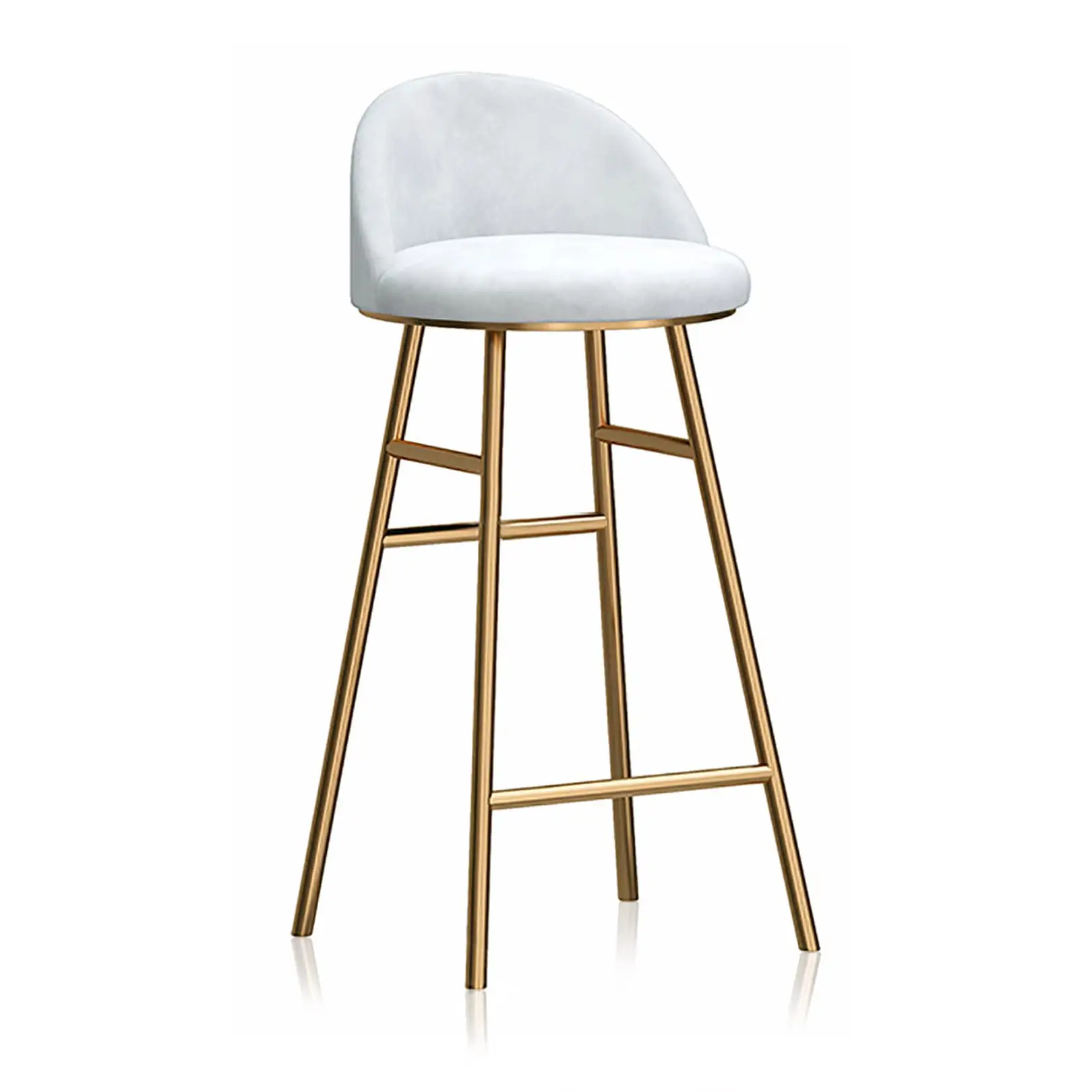 रसोई काउंटर ऊंचाई बार मल धातु लक्जरी कुर्सी बार टेबल बार फर्नीचर के लिए उच्च कुर्सी