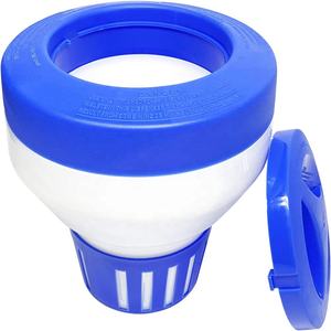 調節可能な7インチプラスチックプールフローターディスペンサー塩素タブと薬剤フィルタープール掃除ツール & アクセサリー - Product Image 2